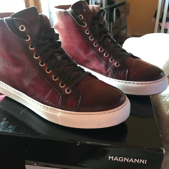 magnanni high top sneakers